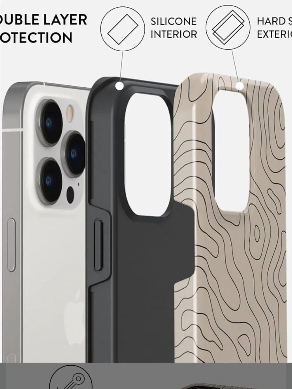 Burga Wild Terrain Design iPhone Case